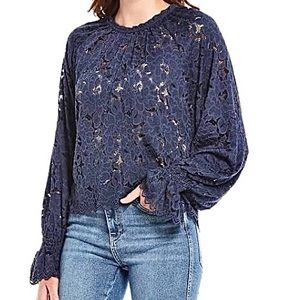 Free People Olivia Lace Top - NWT
